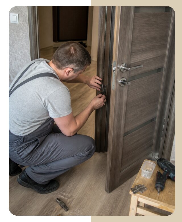 Замена дверных петель в Кулебаках по цене от 2577 р. | Дверной